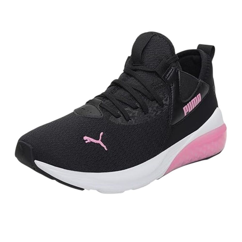 Puma Girls Cell Vive Flat Sneakers / Black/Pink